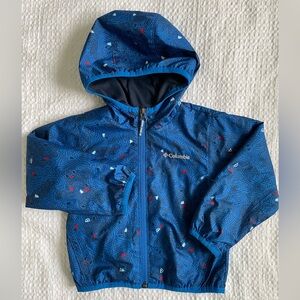 Columbia toddler water-resistant wind-breaker, 3T